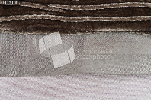 Image of Beige fabric