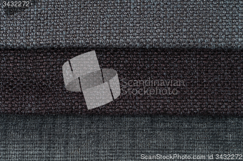 Image of Multi color fabric texture samples
