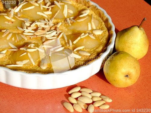 Image of Tart Bourdaloue with ingredients