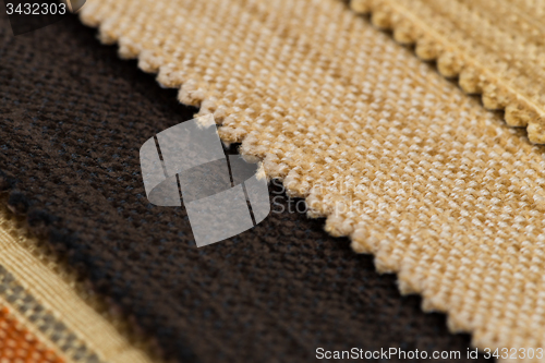 Image of Brown fabric