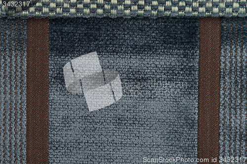 Image of Blue fabric texture