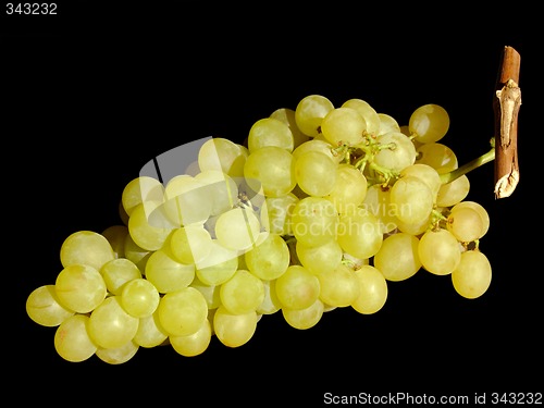 Image of White grapes