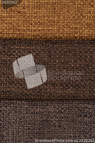 Image of Brown fabric