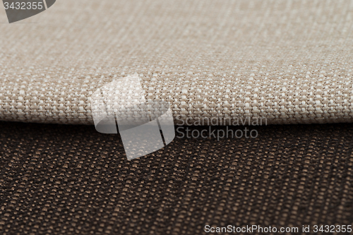 Image of Brown fabric