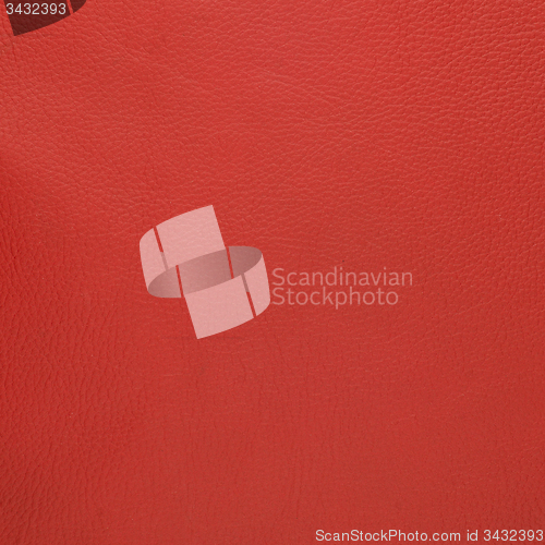 Image of Red leather 