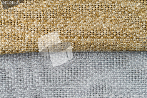 Image of Multi color fabric texture samples