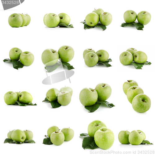 Image of Fresh green apples