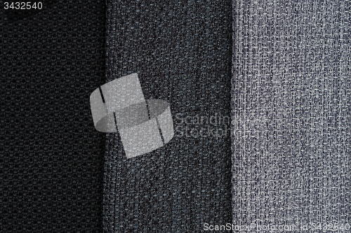 Image of Grey fabric texture 