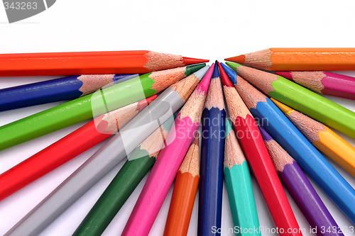 Image of Colorful crayons