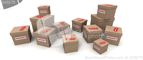 Image of urgent packages