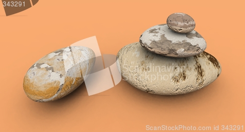 Image of zen pebbles