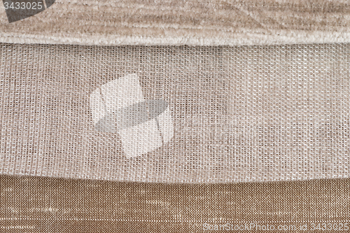 Image of Brown fabric