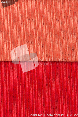 Image of Red fabric