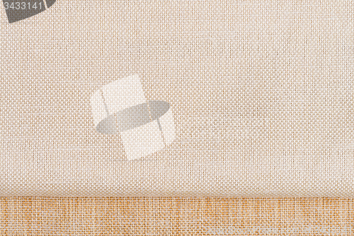 Image of Beige fabric