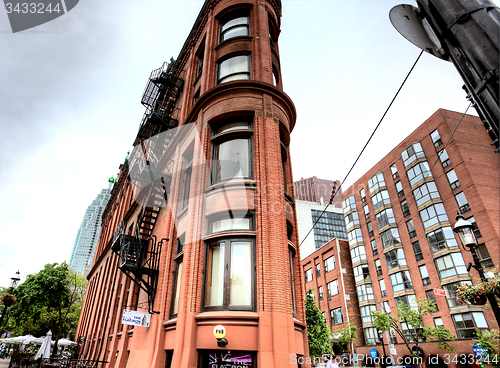 Image of Flat Iron Building Toronto