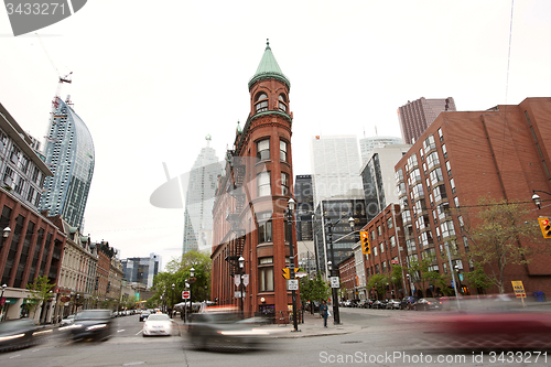 Image of Flat Iron Building Toronto