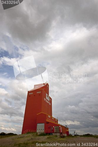 Image of Wooden Grain Elevator