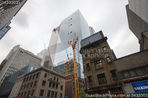 Image of Buildings Old and New Toronto