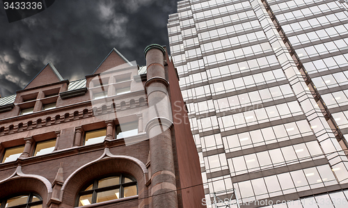 Image of Buildings Old and New Toronto