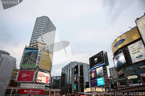 Image of Dundas Square Yonge Street Toronto