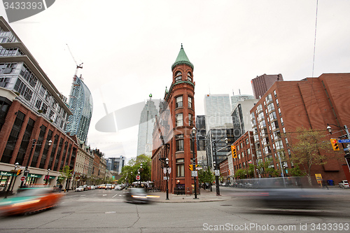 Image of Flat Iron Building Toronto
