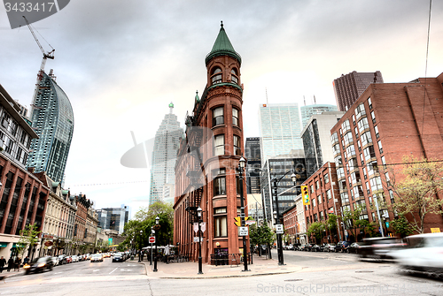 Image of Flat Iron Building Toronto