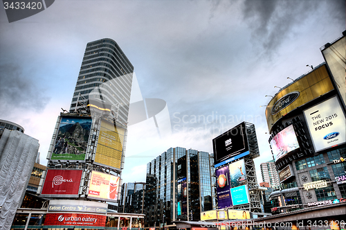 Image of Dundas Square Yonge Street Toronto