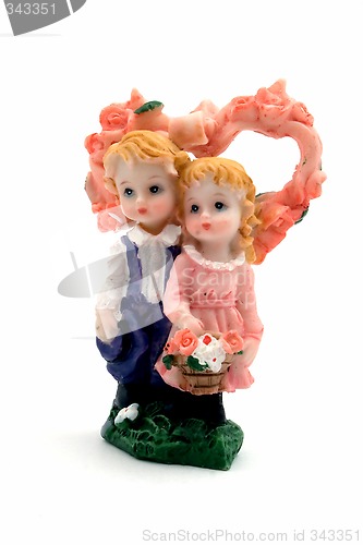 Image of Souvenir - toy on a white background. isolated