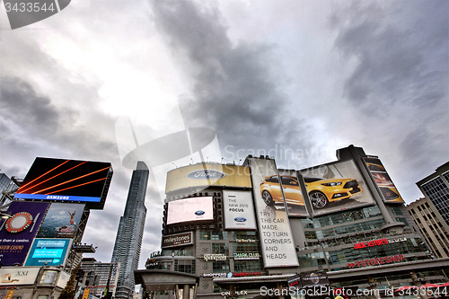 Image of Dundas Square Yonge Street Toronto