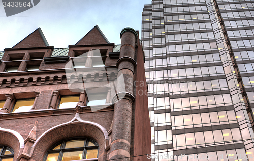 Image of Buildings Old and New Toronto