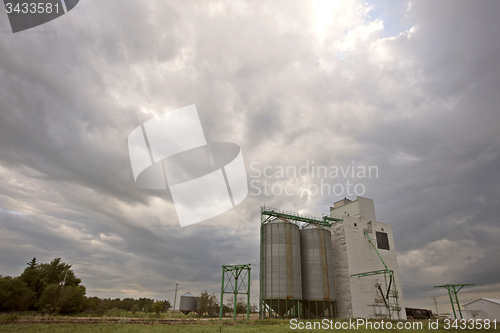 Image of Wooden Grain Elevator