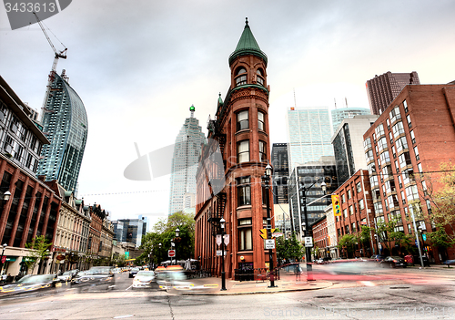 Image of Flat Iron Building Toronto