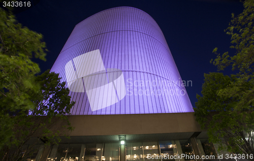 Image of City Hall Toronto night photo