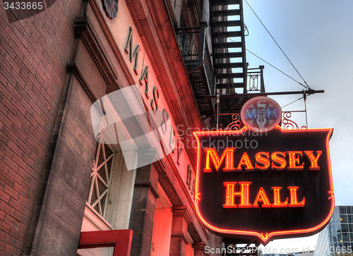 Image of Massey Hall Toronto