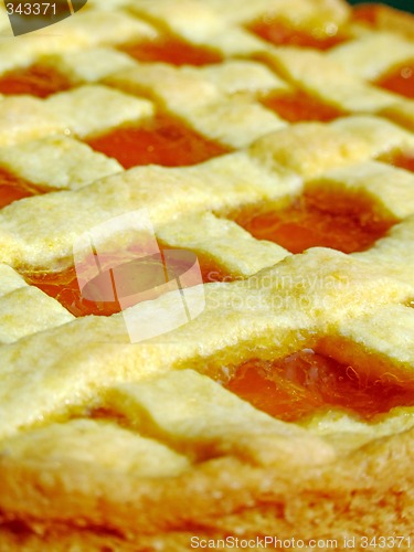 Image of Apricot jam tart