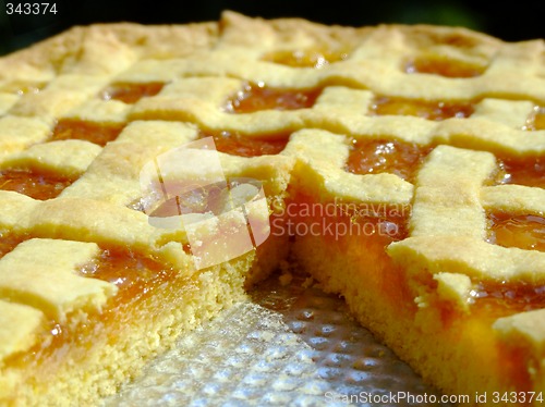 Image of Apricot marmalade tart