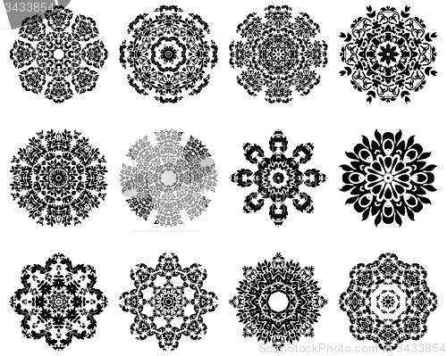 Image of 12 Snowflakes
