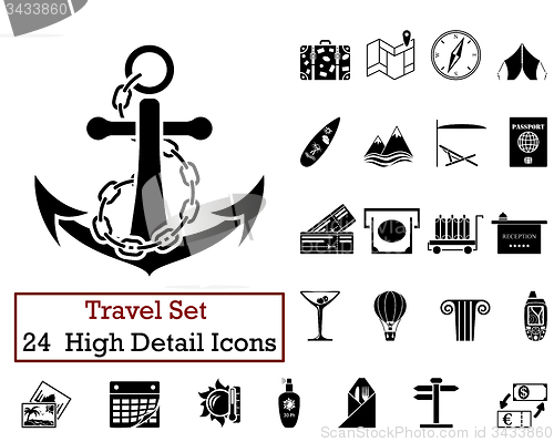 Image of 24 Travel Icons