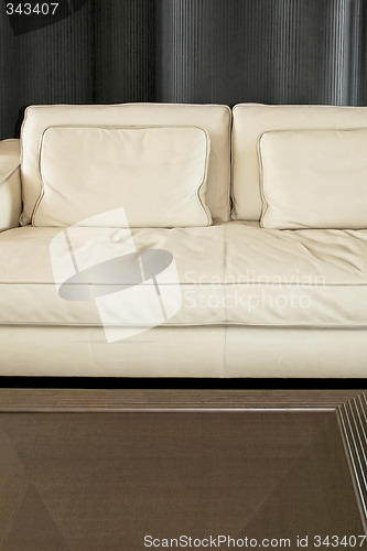 Image of Settee and table