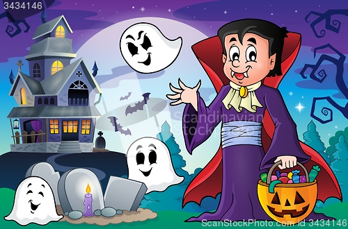 Image of Halloween vampire theme image 5