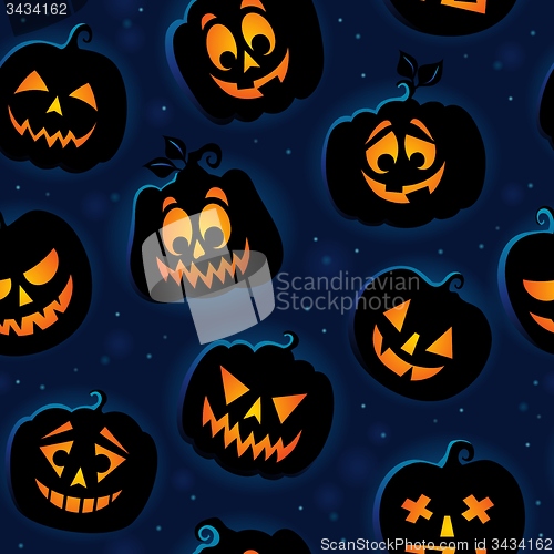 Image of Halloween seamless background 6