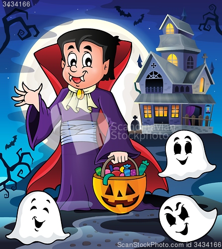 Image of Halloween vampire theme image 3