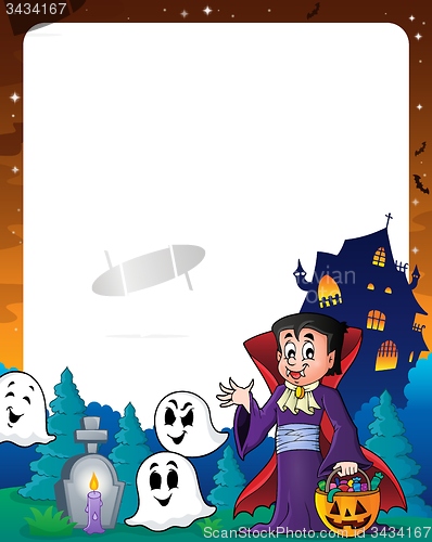 Image of Halloween theme frame 7