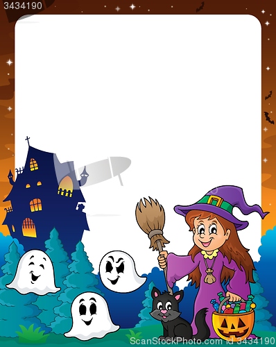 Image of Halloween theme frame 8