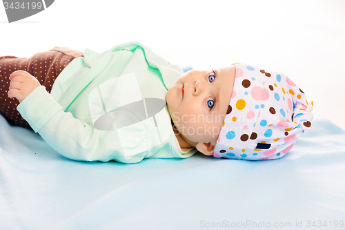 Image of baby in the hat