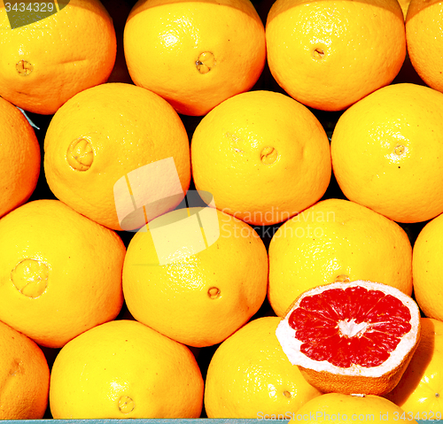 Image of orange fruit  texture in morocco africa 