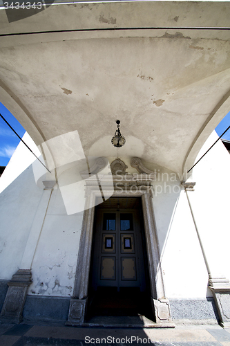 Image of europe  italy  lombardy      in  the milano    church  door  bri