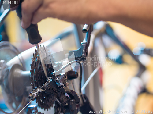 Image of Repair of a bicycle