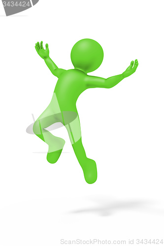 Image of jumping man
