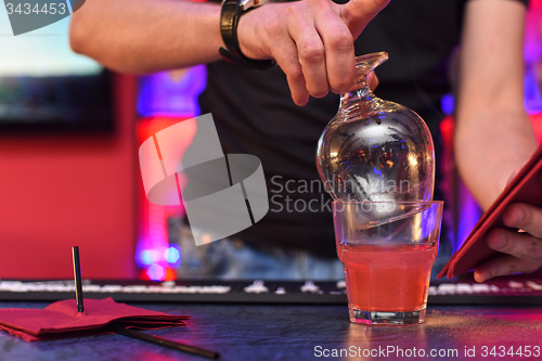 Image of Making cocktail